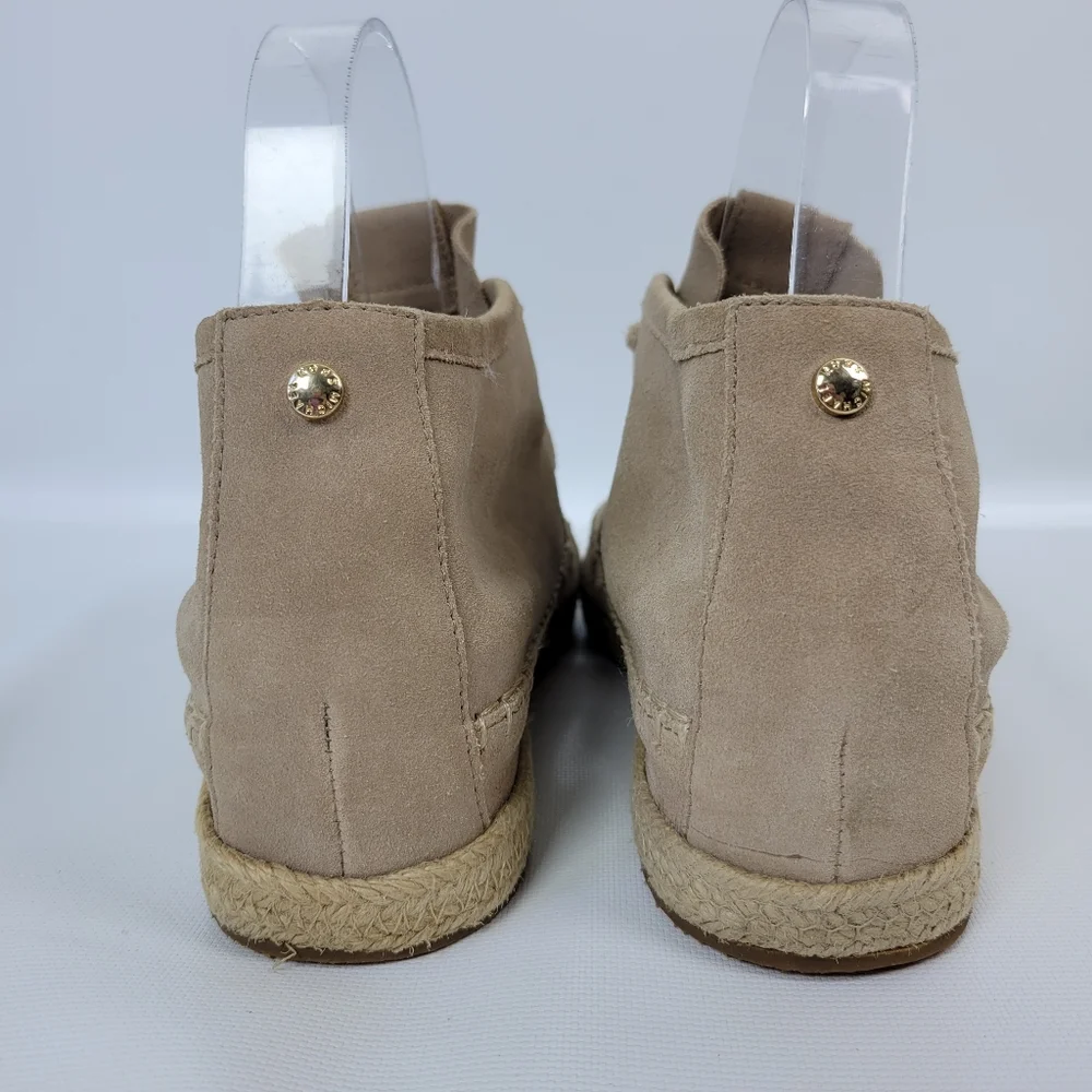 MICHAEL KORS Suede Leather Boots Sz 10 - Picture 4 of 11